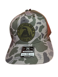 Ridge Creek Hats - Don't Tread On Me (Live Free Or Die) Richardson 112 (Green Camo)